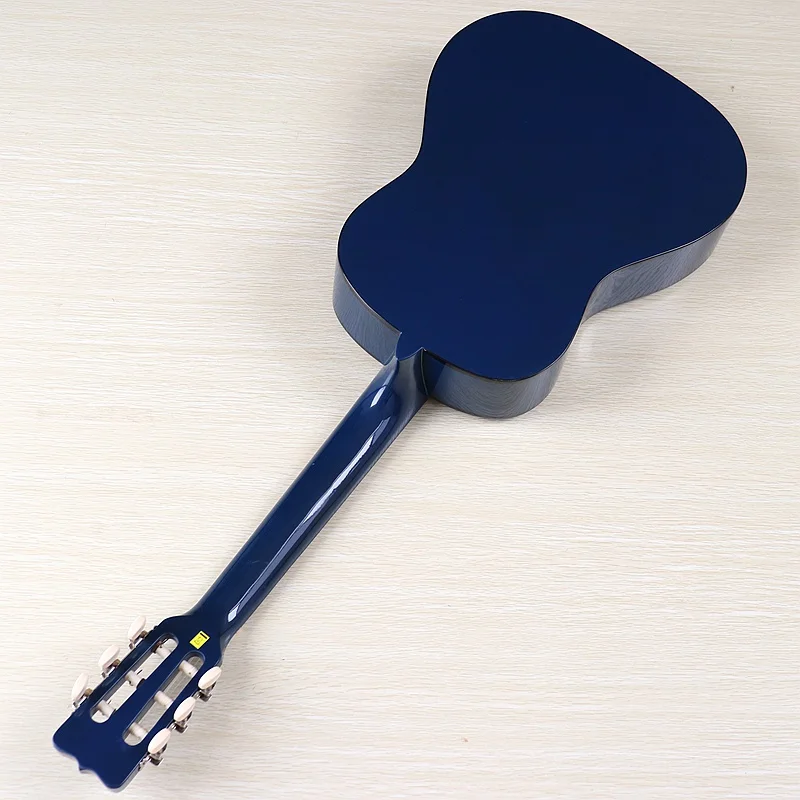 Классическая гитара с верхом из ели 36 дюймов 6 струн натурального цвета глянцевое