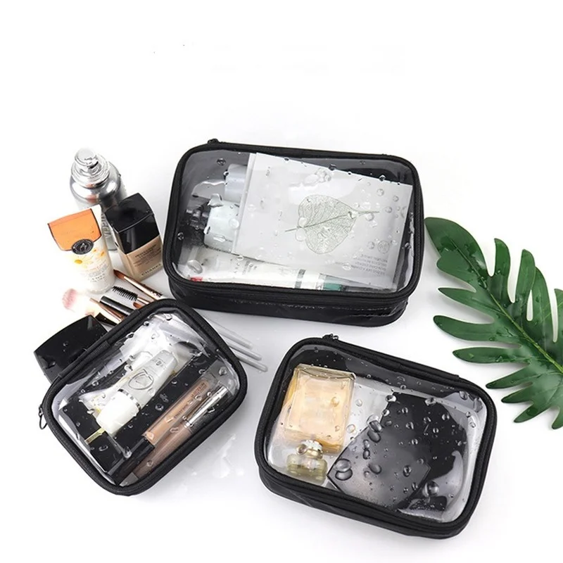 

Waterproof Make Up Bag Lipstick Toiletry Fashion Cosmetic Bag Organizer Waterproof Neceser Wash Storage PVC Makeup Bags Case
