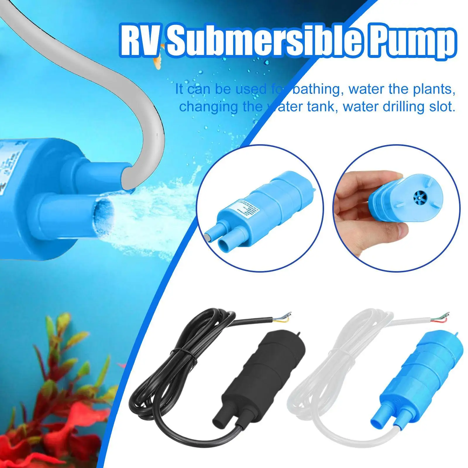 

DC 12V 900L/H High Pressure Dc Submersible water Pump For solar Aquarium High Flow Engineering Plastic Mini Water Pump