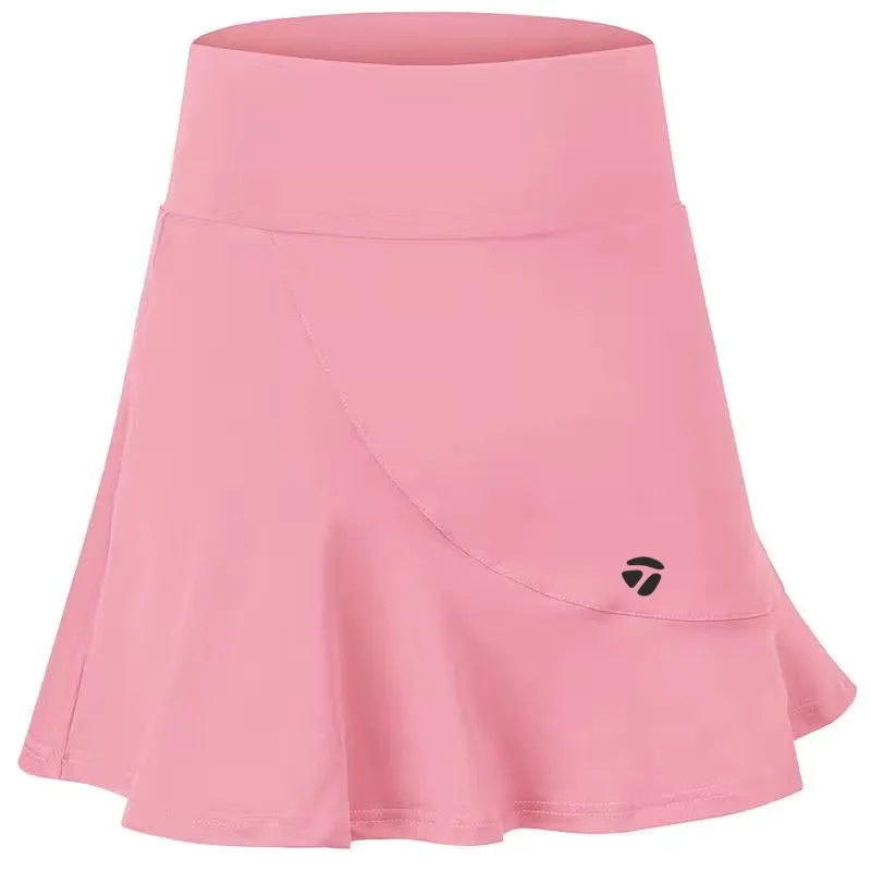 Women Golf Sports skirt Loose Cheerleader short Skirt safety pant quick-dry elastic Running Fitness skirt Tennis A-line skirt