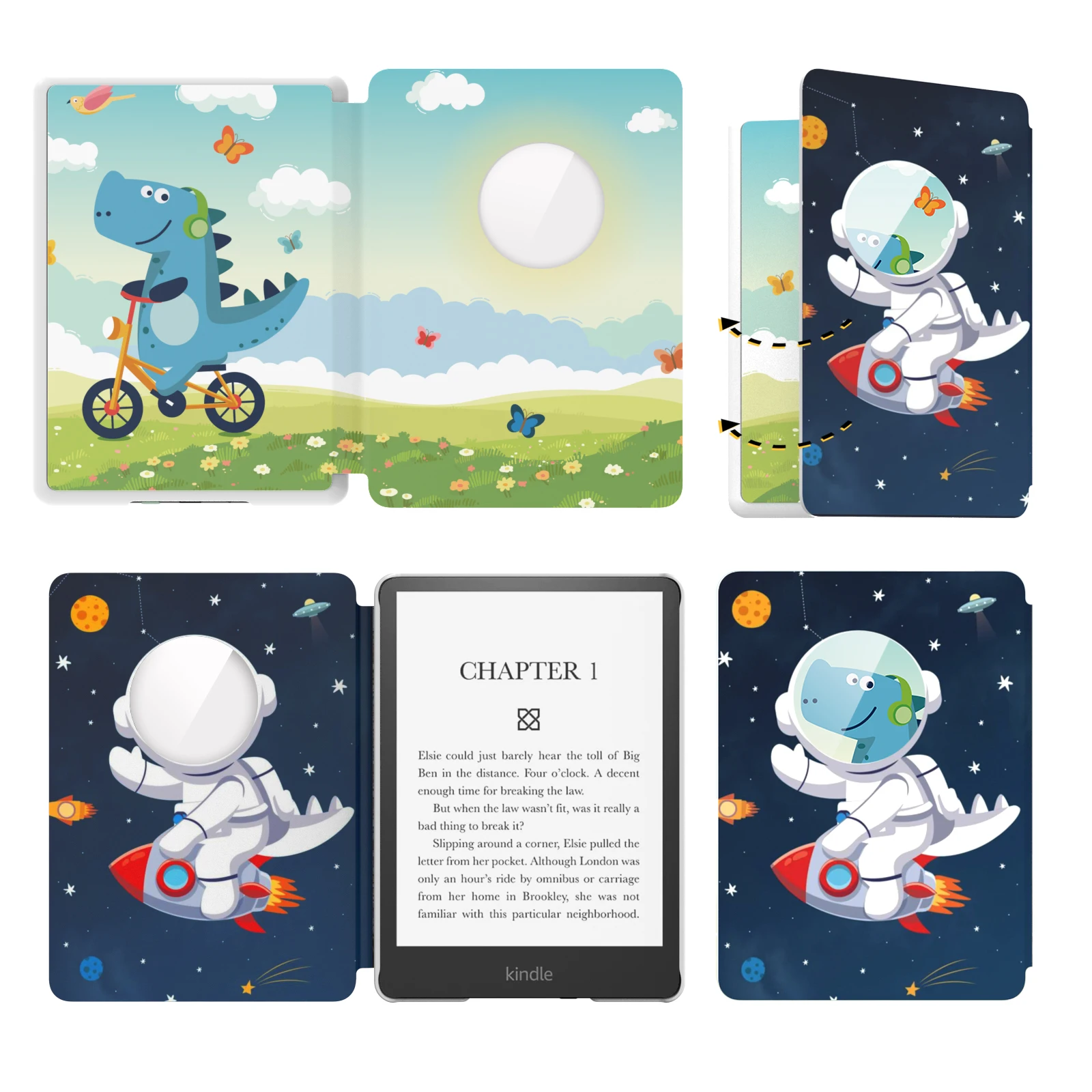 

Case for 6.8" Kindle Paperwhite 11th Generation 2021 Light Shell Cover with Auto Wake/Sleep for E-Reader