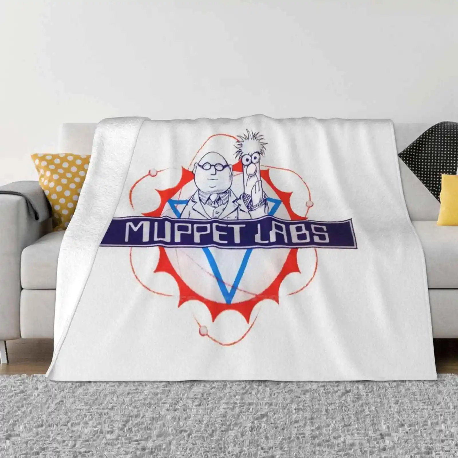 Мягкое теплое одеяло Labs Shaggy диван/кровать/путешествие подарки для любви стакан