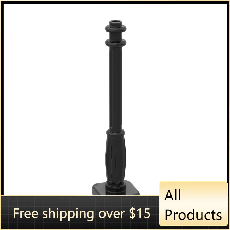 

10PCS High-Tech Assemble Partice 2039 2x2x7 lamppost Brick Building Blocks Kit Replaceable Part Toy For Children