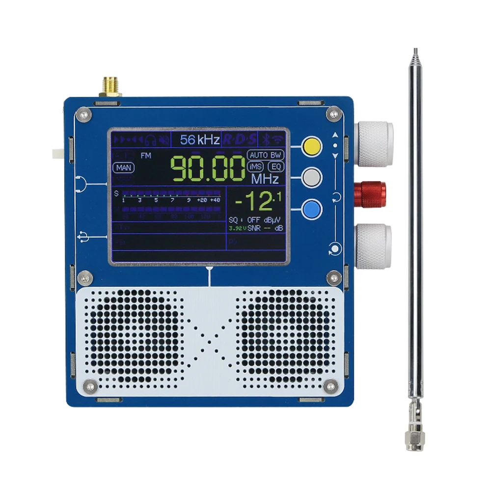 3 2-дюймовый радиоприемник TEF6686 двойной динамик стерео средней волны короткий FM с