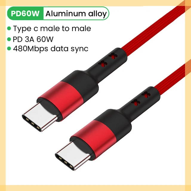 

USB C to USB Type C Cable for MacBook Pro Quick Charge 4.0 PD 100W 5A Fast Charging for Samsung mi 10 Charge Cable 1/2M