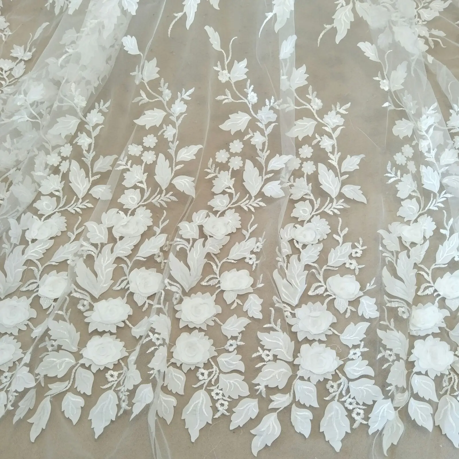 2024 кружевное свадебное платье с 3d цветами дизайнерская специальная кружевная