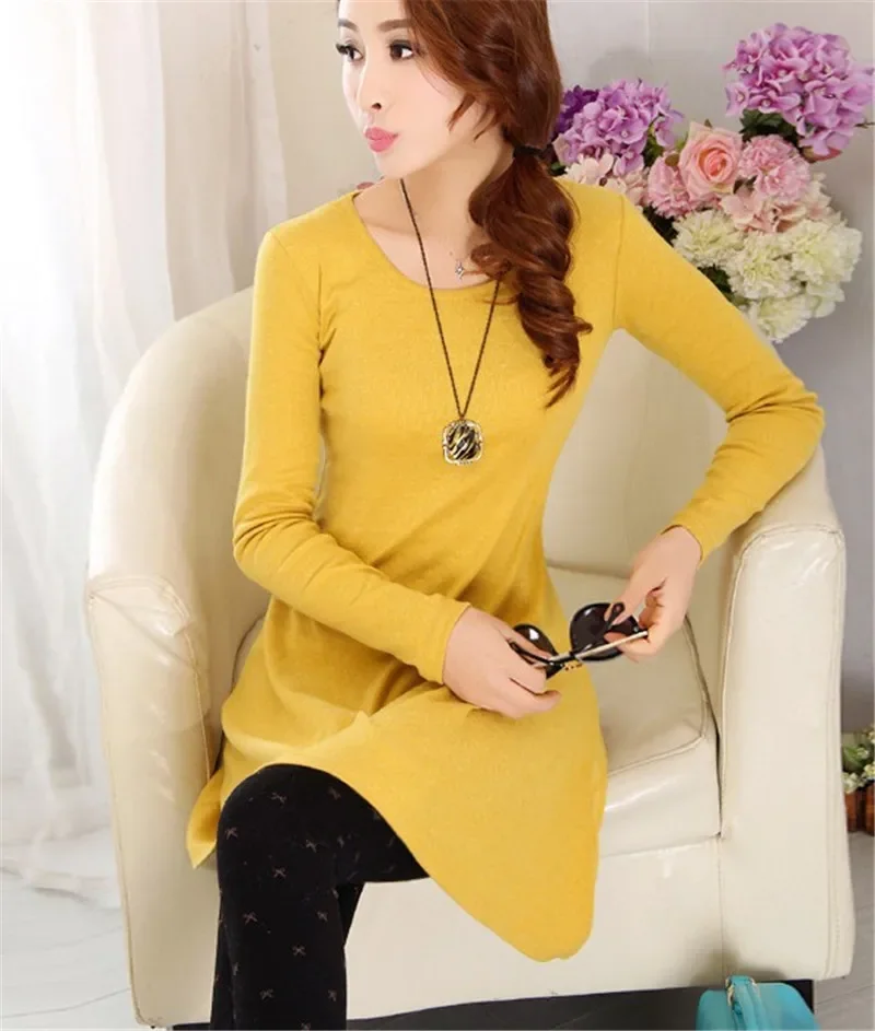 Весенне-осенние женские нижние платья. Женское женское удобное платье с длинными