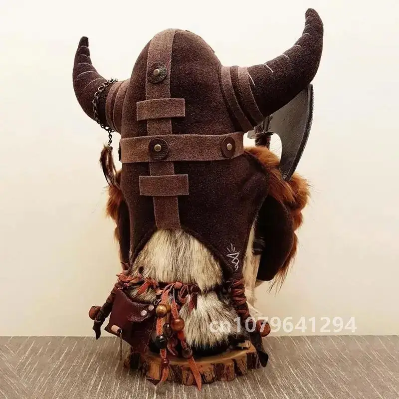 NordicViking гномы прочный воин викингов гном кукла милый и забавный садовый декор