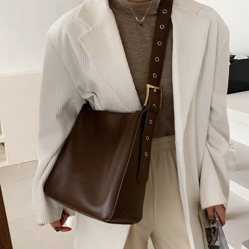 Unistybag Shoulder Bag for Women Designer Top-handle Bags Female HandBags Retro Crossbody Bag Fashion Large Capacity Tote Bags