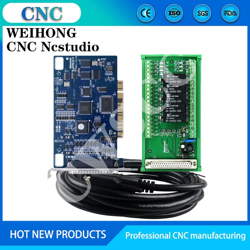 Nc Studio USB wired remote control handle Weihong DSP for CNC engraving and cutting machine XHC LHB03B NEWCARVE |