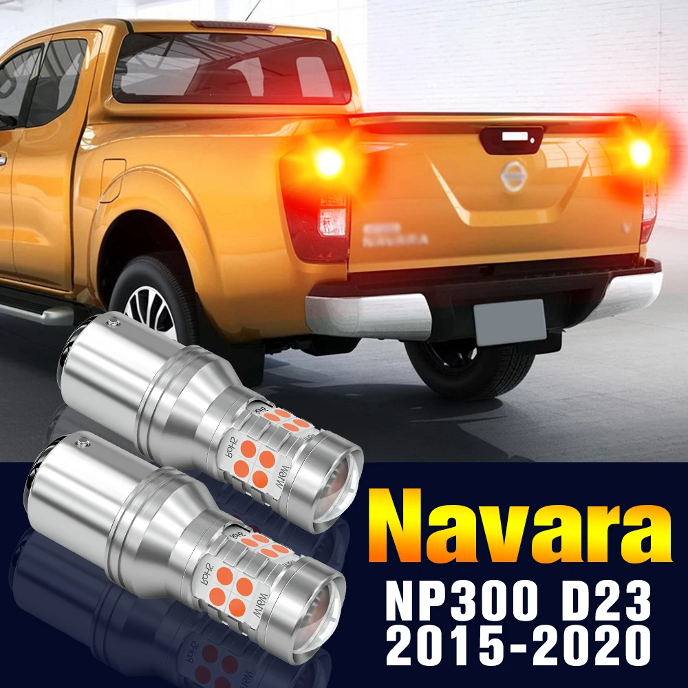 

2pcs LED Brake Light Bulb Lamp For Nissan Navara NP300 D23 2015-2020 2016 2017 2018 2019 Accessories