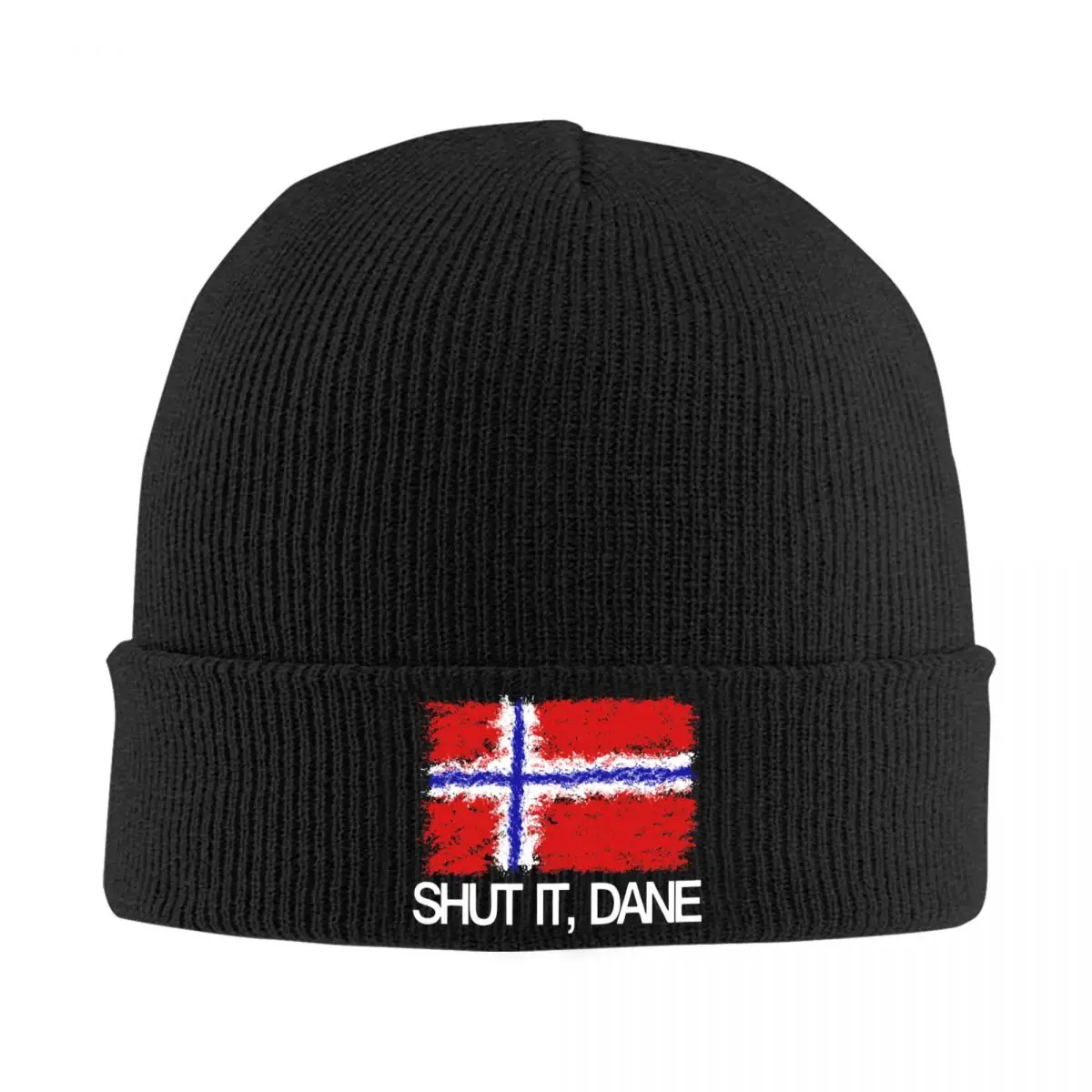 

Shut It Dane APH Norway Knit Hat Beanie Autumn Winter Hats Warm Unisex Street Axis Powers Hetalia Anime APH World Cap Men Women