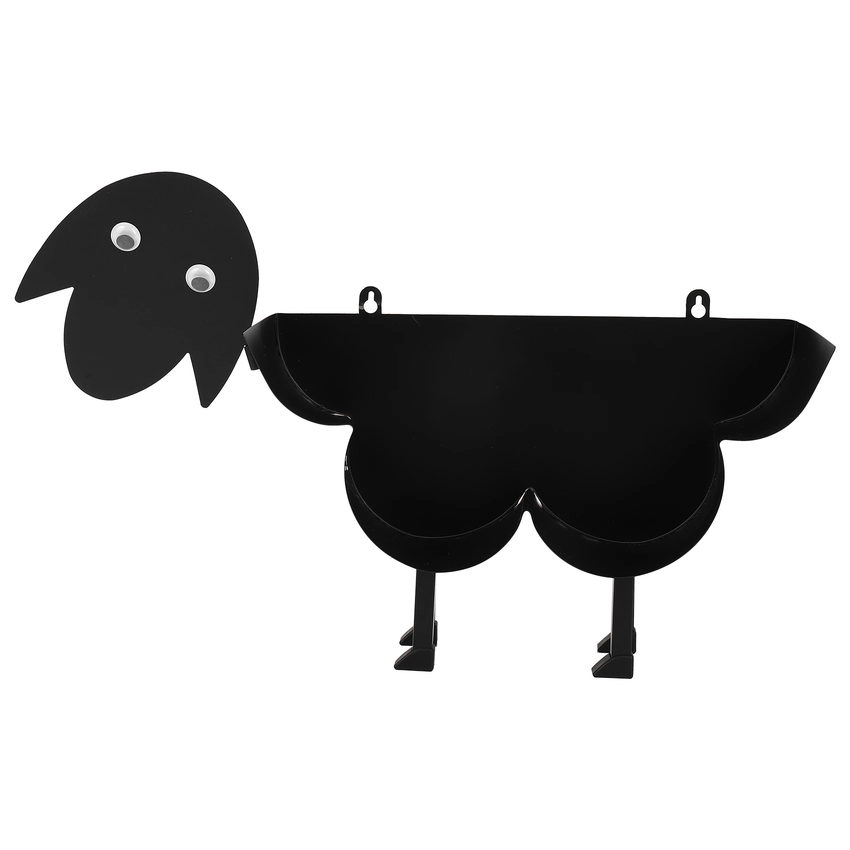 Новинка держатель для туалетной рулона из черной овечьей кожи бумажных