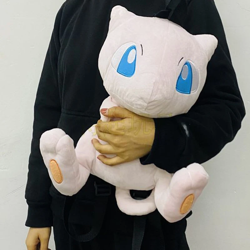 Pokemon Mew Backpack Kawaii Charizard Plush Bag Gengar Eevee Snorlax  Charmander Backpack Pikachu Schoolbag Kid Gift