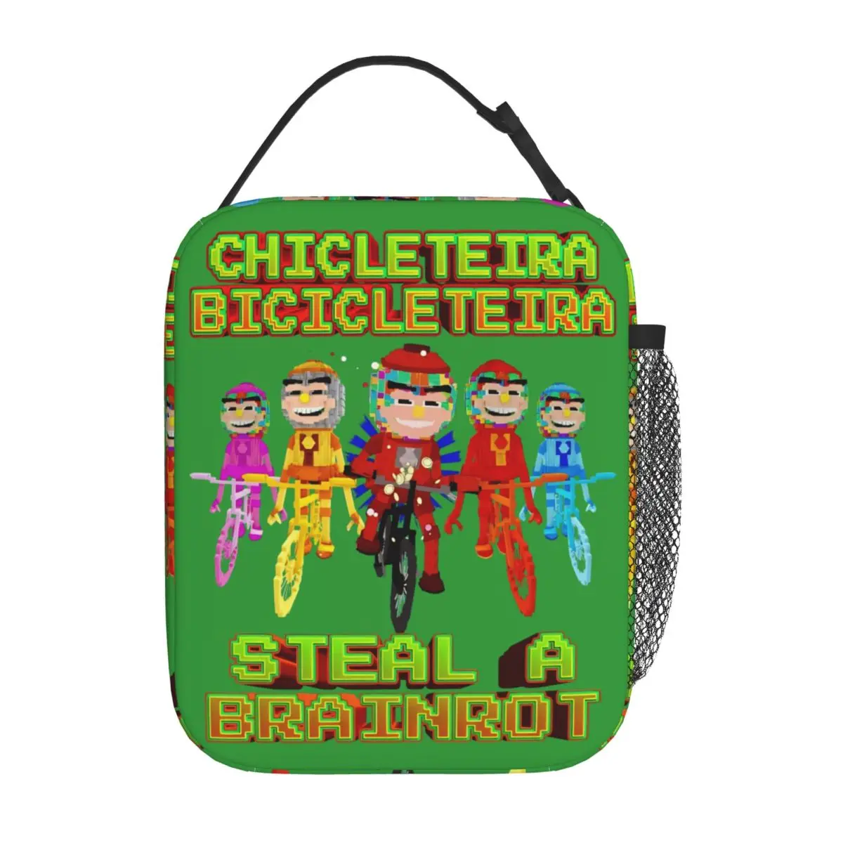 Фото Every Chicleteira Bicicleteira Brainrot, изолированные сумки для обеда Brainrot, термосумка, сумка-тоут, ланч-бокс, сумка для колледжа Bento №1
