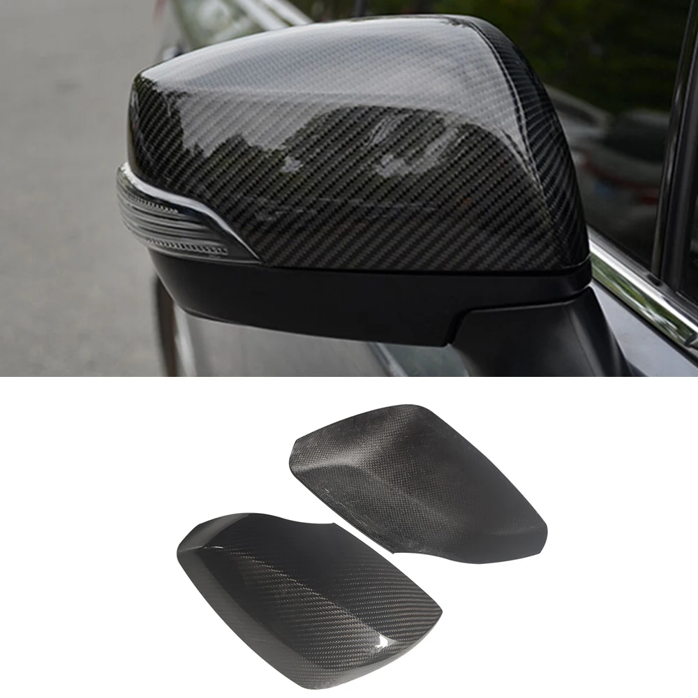 Крышка зеркала заднего вида настоящие сухие карбоновые колпачки для боковых