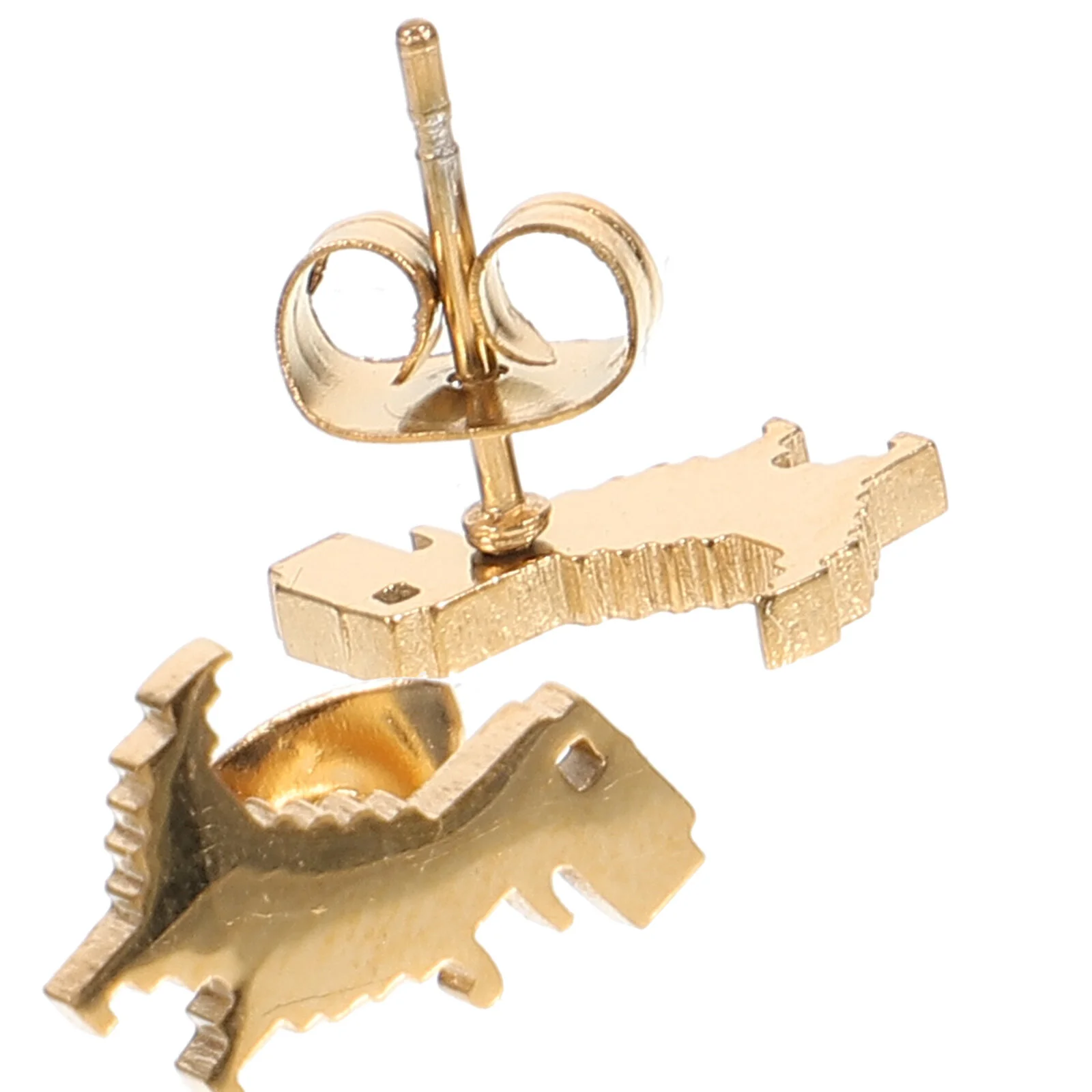 1 Pair Dinosaur Ear Studs Statement Earrings Cute Ear Jewelries for Women Girls