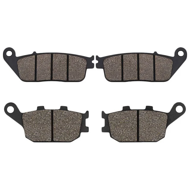 Передние и задние тормозные колодки для мотоцикла совместимые с Honda VT1100 VT 1100 Shadow