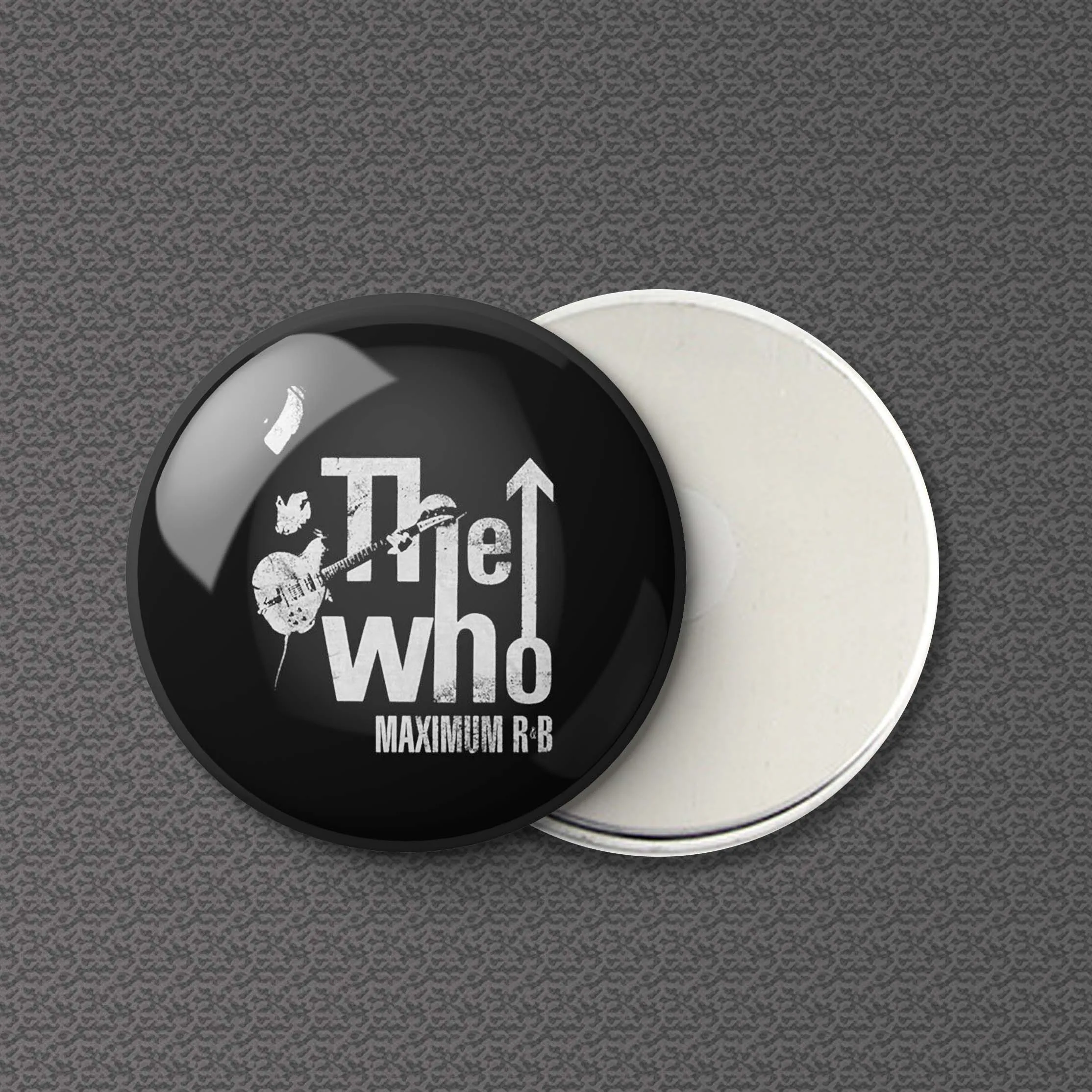 

Официальный магнит на холодильник The Who Max R B Pete Townshend Rock, Женская металлическая доска, модные украшения на холодильник для любителей мультфильмов
