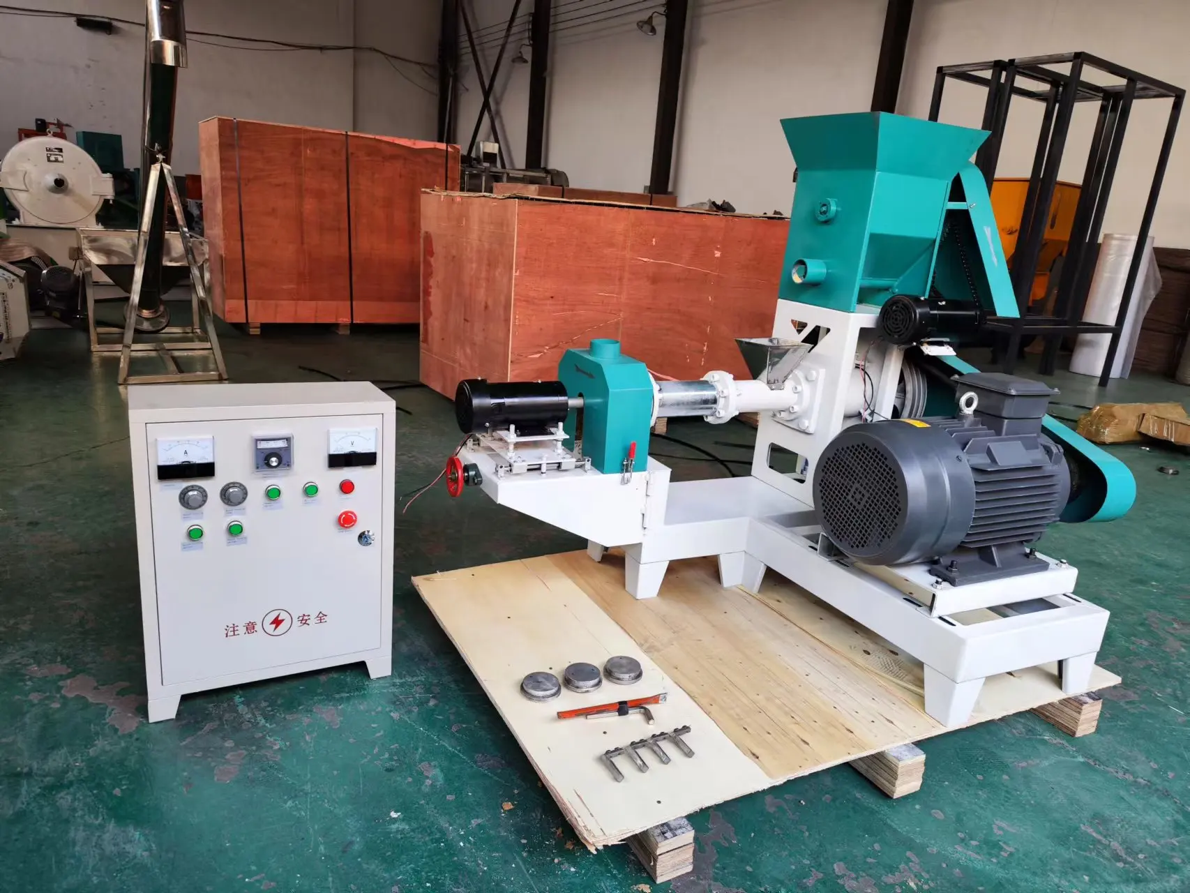 Liyang HY автоматический плавающий/тонущий экструдер для корма рыбы/оборудование