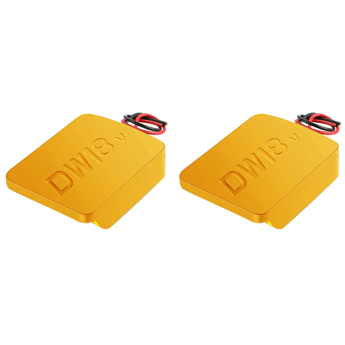 

2X for Power Wheels Adapter for 18V/20V Tools Battery Dock Power Connector 12 Gauge Robotics RC Toys Adapter Set