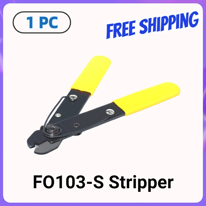 FO103-S single hole fiber optic cable stripper Miller clamp Fiber stripping pliers FO103-S Miller Wire stripper Free shipping