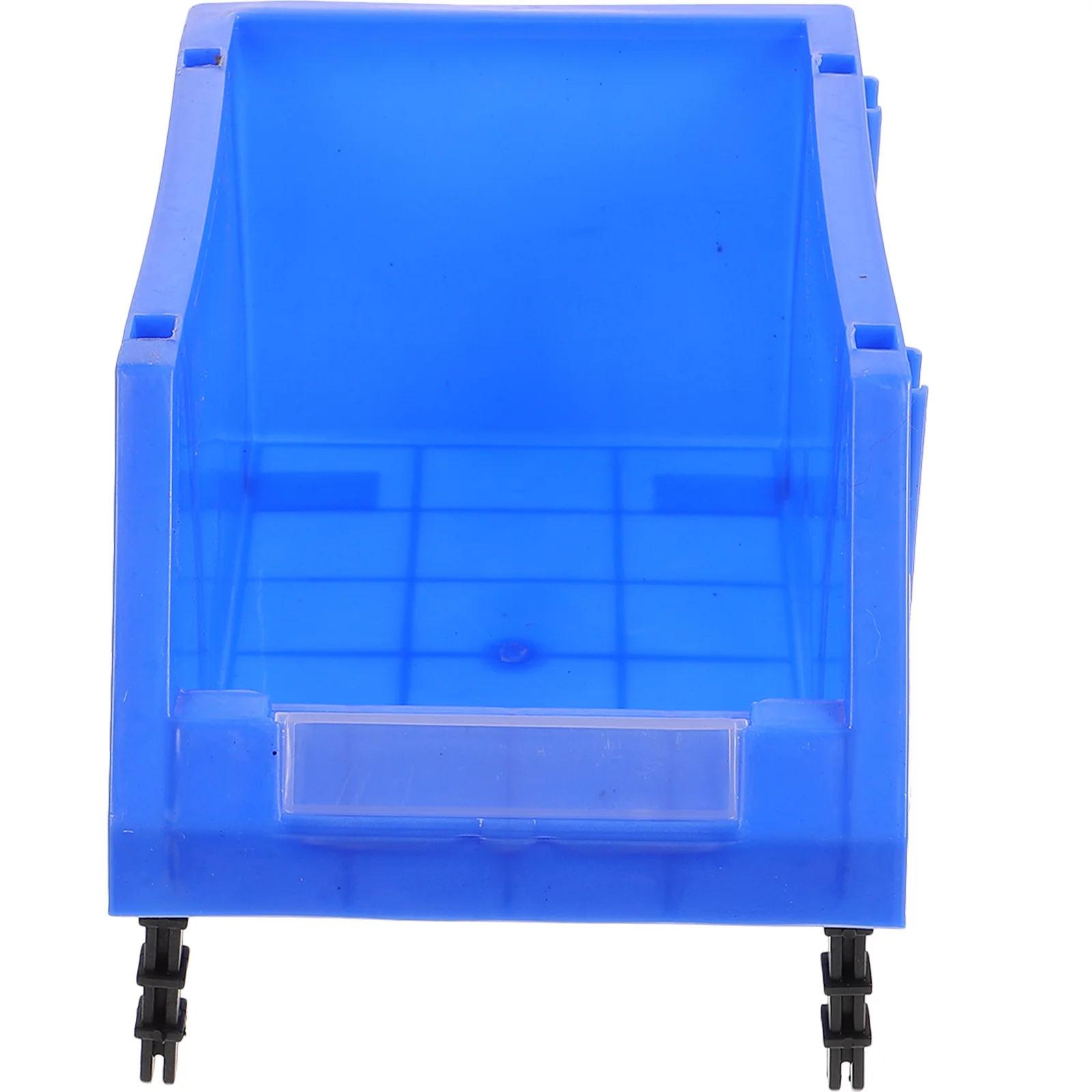 

Para Uñas Oblique Storage Box Garage Tool Organizers Parts Bins Materials 25x15.5cm Screw Blue Plastic Man