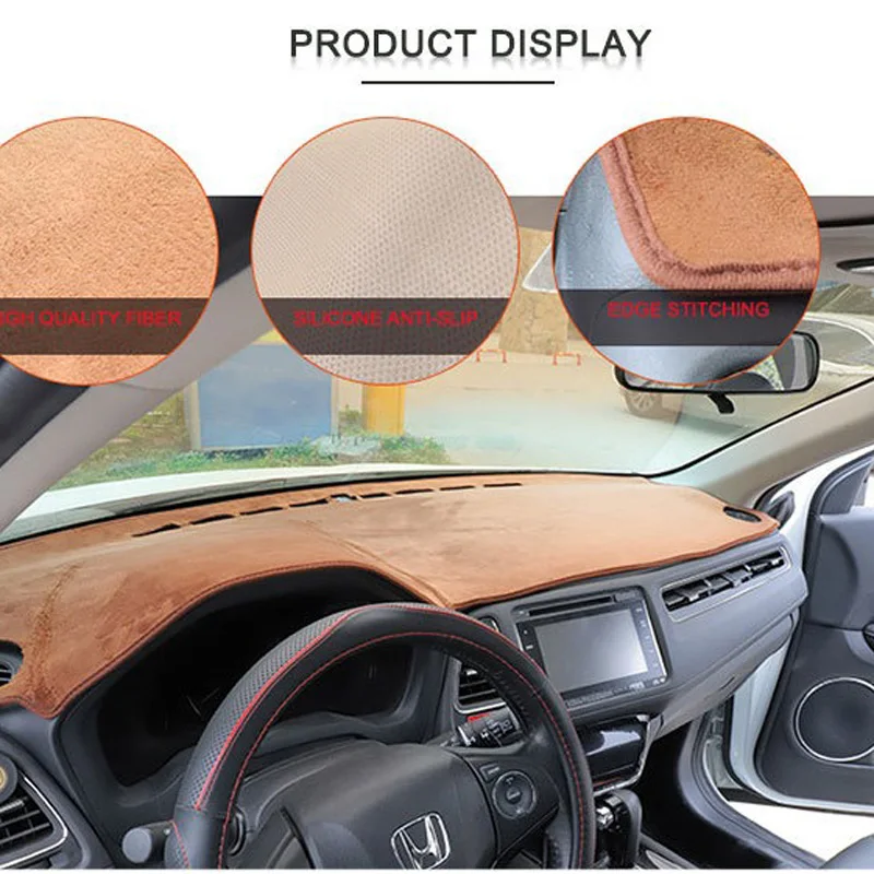 Фото Защитный коврик для приборной панели с защитой от ультрафиолета для Toyota Camry Sedan SE XLE XV40, аксессуары для центральной консоли, солнцезащитный козырек №5