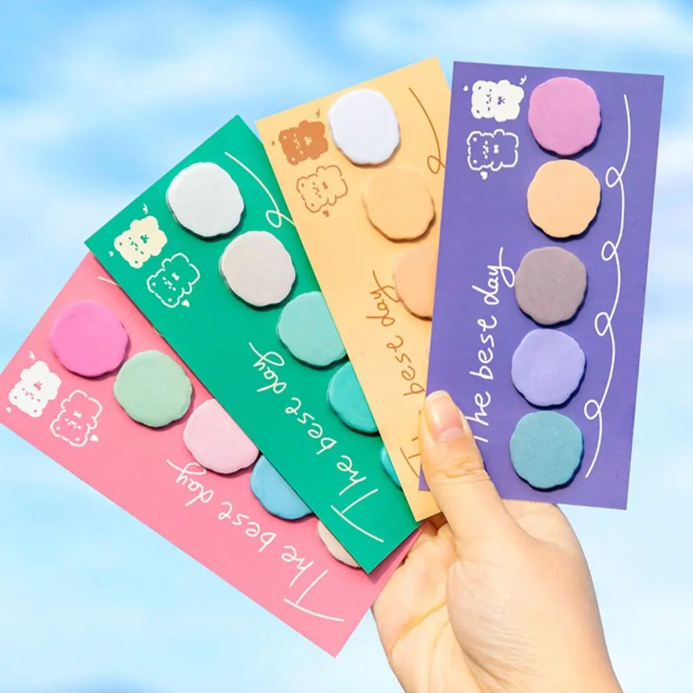 

Mutifunctional Decorative Kawaii Deco Round Sticky Notes Paper DIY Diary Album Label Stationery Scrapbook