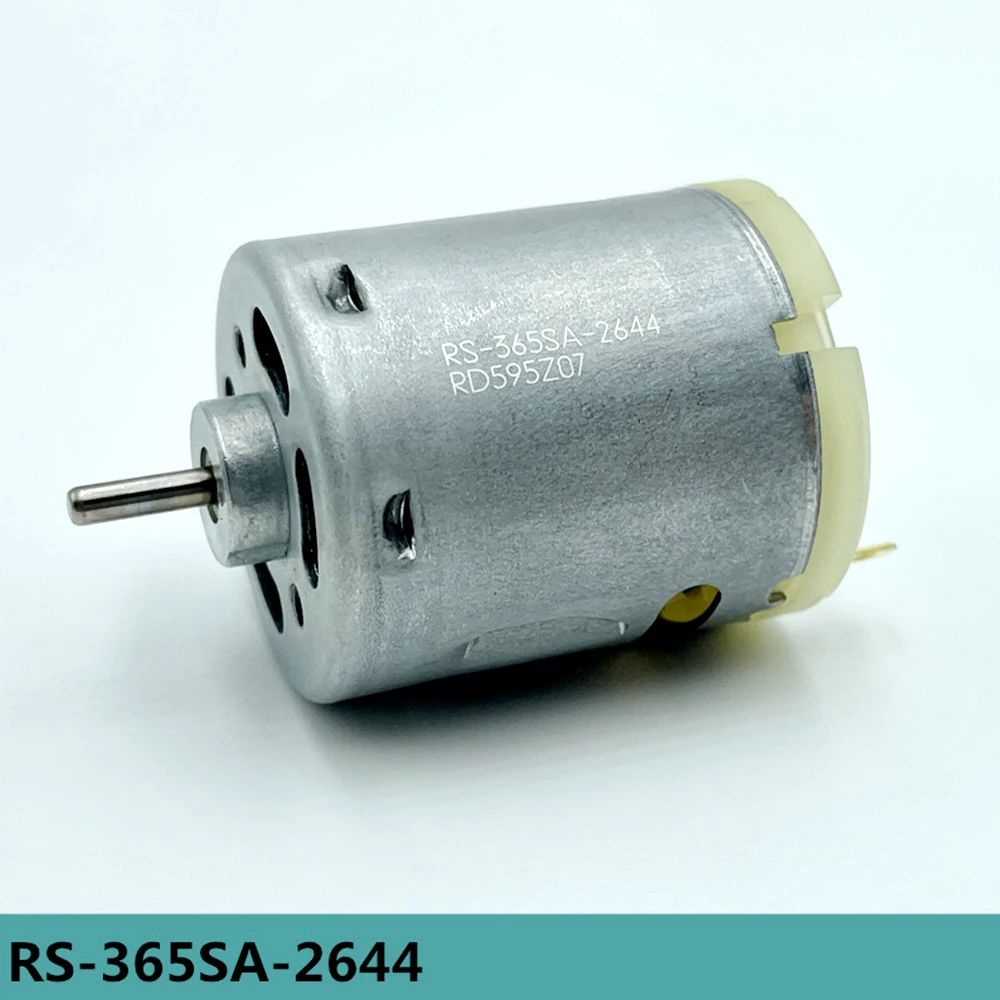 

Двигатель постоянного тока MABUCHI RS-365SA-2644, карбоновая щетка, 6 В ~ 24 В постоянного тока, 5700 об/мин-19400 об/мин, высокоскоростной двигатель для теплового пистолета, фен, длительный срок службы