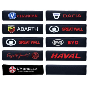 2pcs Seat Belt Cover Cotton Car Shoulder Pads for Jeep Can Am Renegade Compass Wrangler Jk Grand Cherokee Xj Car Accessories