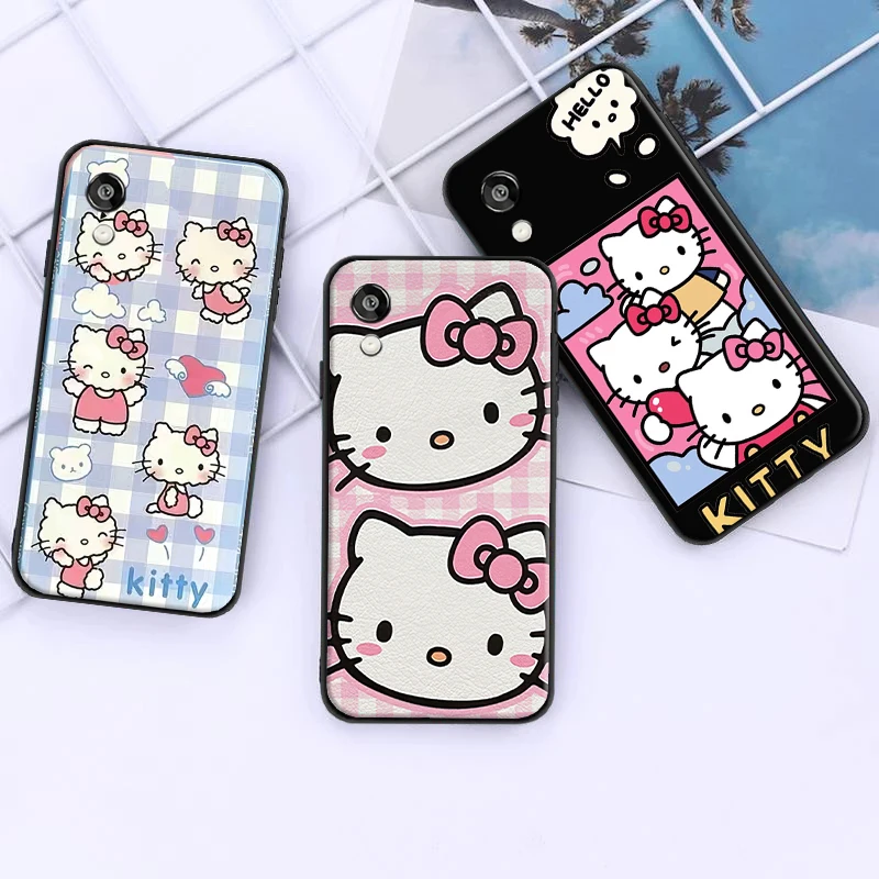 

Hello Kitty Pink Cute Cinnamoroll For Huawei P Smart Z 2019 2020 P20 P30 Lite Pro Phone Case Liquid Silicon Coque Funda Soft