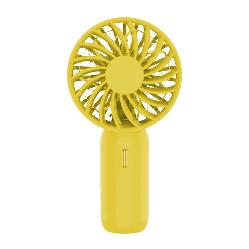 

Portable Fan With LED Light USB Rechargeable Mini Air Cooler Fan For Home Office