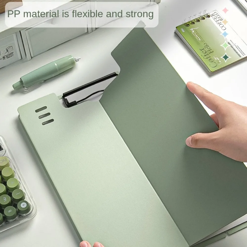 Блокнот для записей папка складная канцелярская доска зажим многоцветная