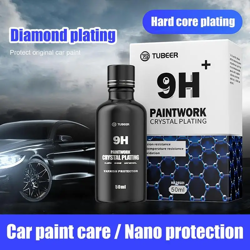 

9H Liquid Glass Ceramic Car Coating Liquid Hydrophobic Glass Coating Set Nano Ceramic Car Coating Auto Paint Polish Wax Spray