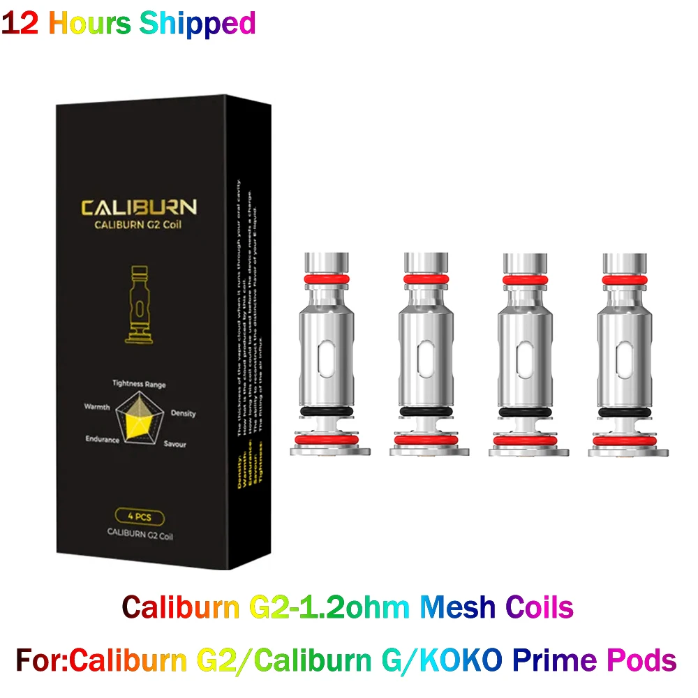 

UWELL-Caliburn-G2-1.2ohm-Mesh Coil For-Caliburn-G2-Caliburn-G-KOKO-Prime-Pods