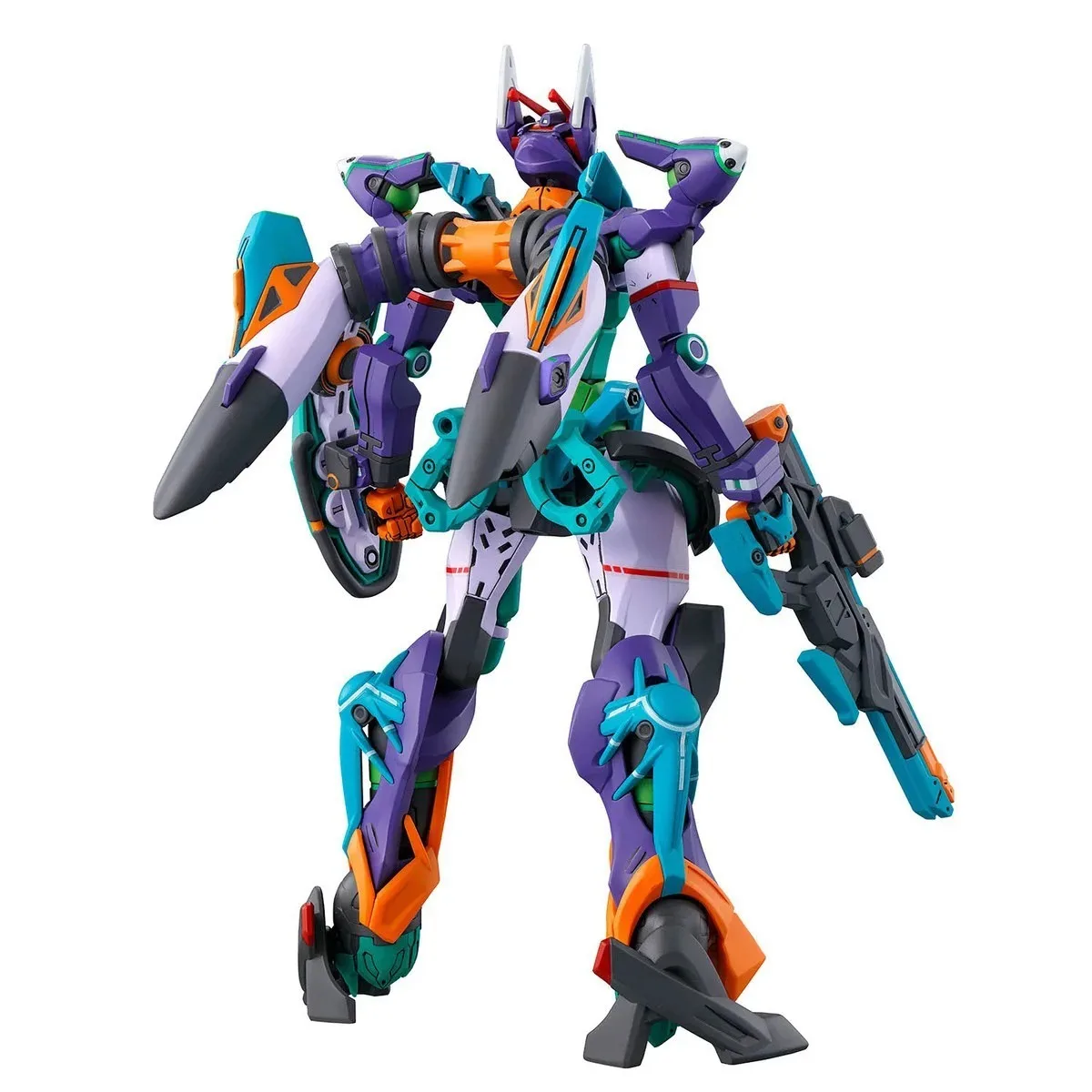 Фото Оригинальный Bandai, оригинальный в наличии HG MSGG Gundam Gquuuux GFreD, коллекция аниме, наборы моделей экшн-фигурок, подарок для мальчика и девочки №3