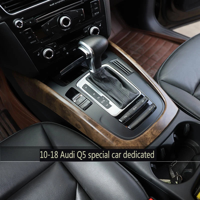 Автомобильная LHD консоль подлокотник задняя рамка внутренняя отделка для Audi Q5 2009