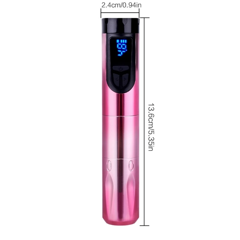 

Wireless Tattoo Pen Kit 14500mAh Rotary Tattoo Machine Powerful Coreless Motor Tattoo Liner for Salon Tattoo Body