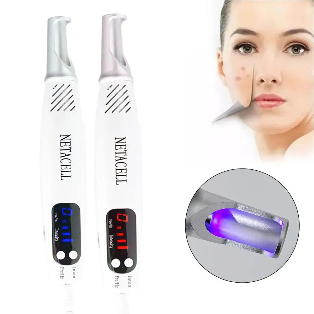 

Professional Laser Picosecond Pen Blue Red Light Therapy Tattoo Remove Pen Freckle Acne Mole Dark Spot Pigment Removal Machine