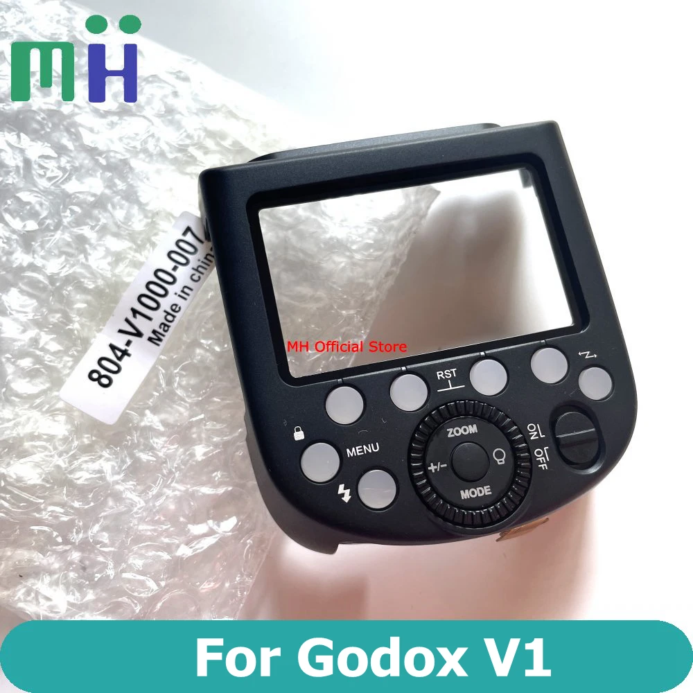 

NEW For Godox V1 Speedlite Flash Rear Back Cover + Mode Function Selection Button Panel Wheel Key Board No LCD Screen Part