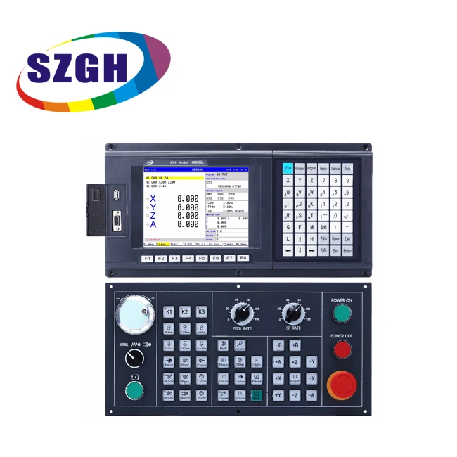 

ATC 3 axis VMC CNC milling controller for router drilling machine centre & parts plc control panel cnc 3 axis controller