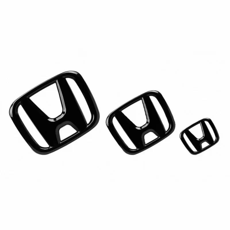 

3 шт. ABS автоматический руль багажник эмблема передняя решетка логотип для Honda Civic 2019 2018 2017 2016 стиль 10-го поколения