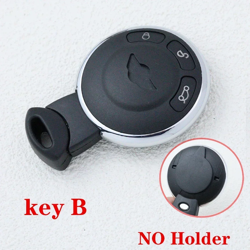 

3-кнопочный корпус ключа автомобиля, чехол для ключа для BMW Mini Countryman R57 R58 Cabrio R60 R61 Cooper R56 Clubman с лезвием