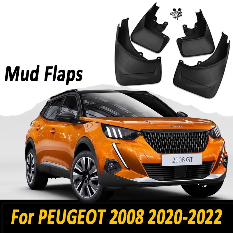 

Брызговики для PEUGEOT 2008, 3008, 4008, 5008, 2022