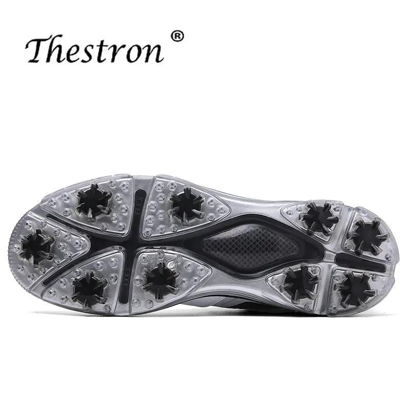 New Professional Golf Shoes Men's Outdoor Comfort Golf Shoes Grass Anti Slip Golf Shoes Large 40-47 Golf Shoes