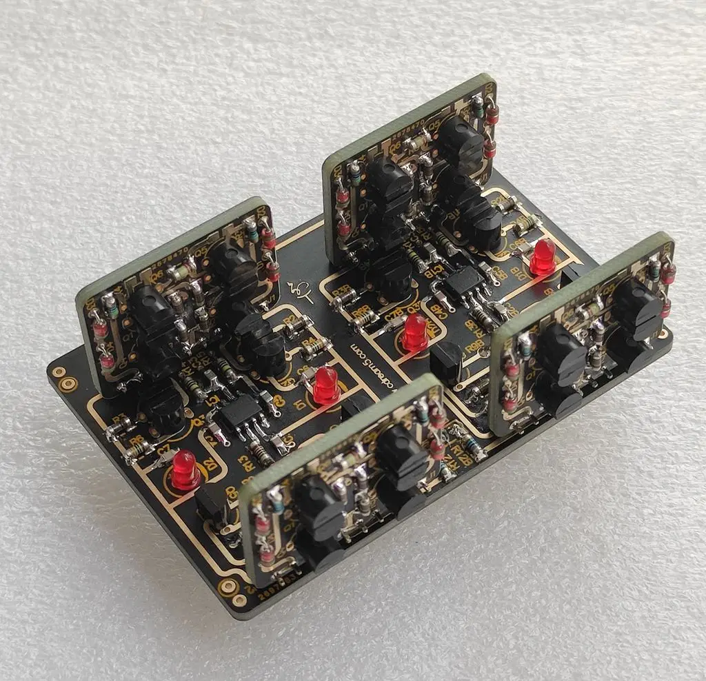 На основе Marantz HDAM IV LPF модуль переноса тока с открытым циклом для TDA1541 TDA1541A |