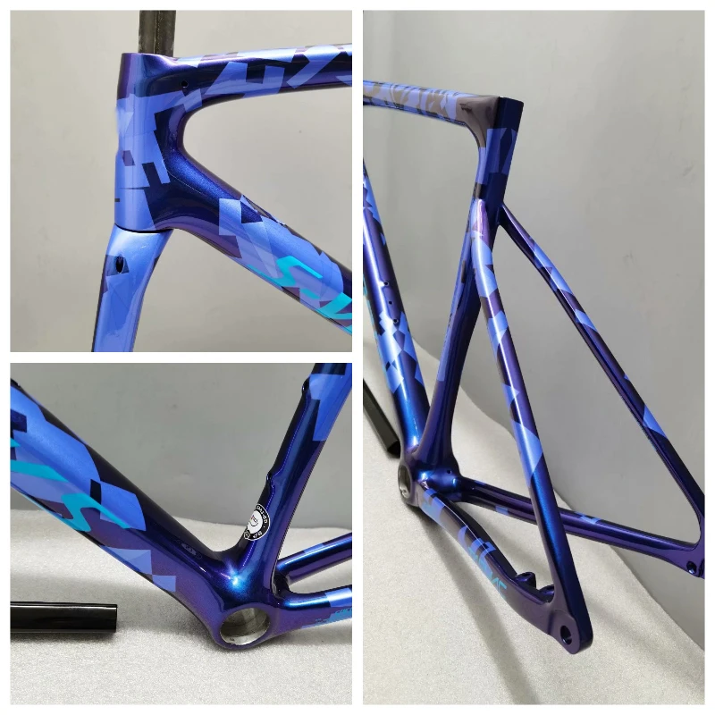 

SL6 Light Weight T1100 Full Carbon Fiber Bicycle Frame V Brake Frame Glossy&Matt