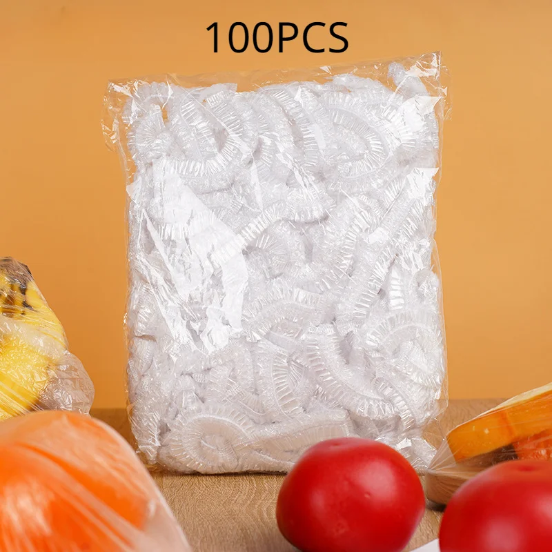 

Cover Film Grade Kitchen Elastic Food Cover Fruit Disposable Bag Cling Keeping Fresh Food Bag Storage Vegetable Plastic
