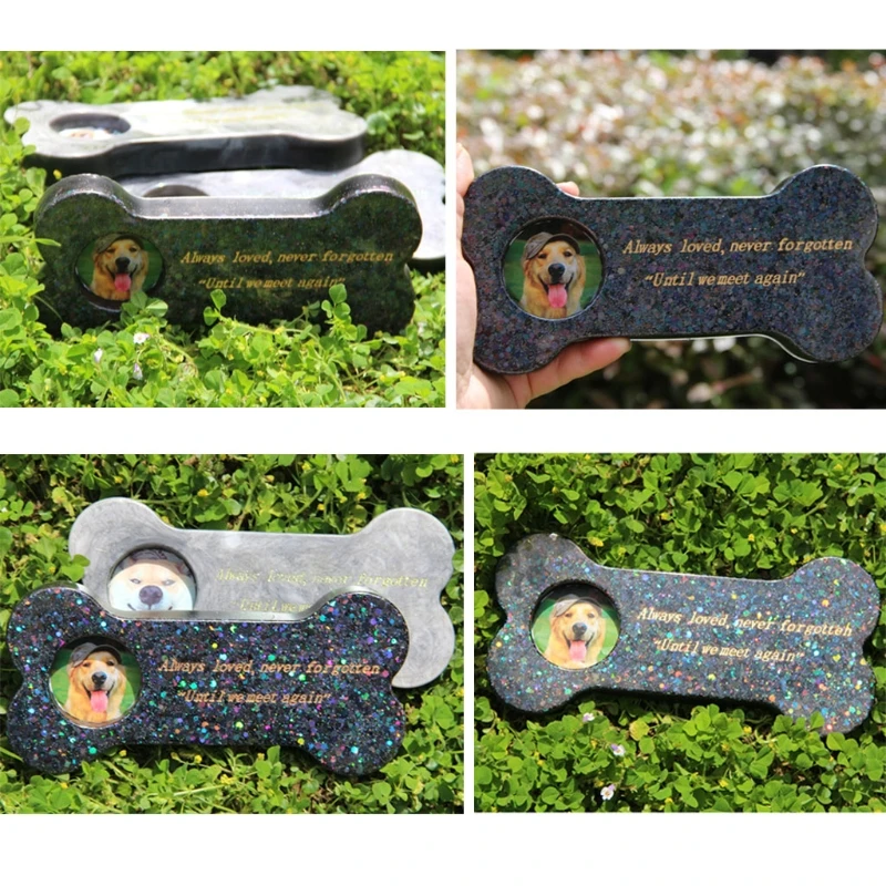 Силиконовая форма для отливки памятника собаке косточки